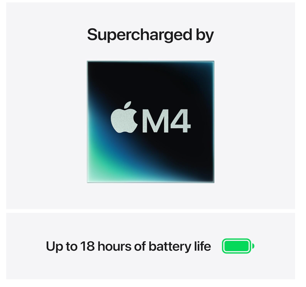 Apple MacBook Air 13.6" with Retina M4 Chip 10-Core CPU - 10-Core GPU 16GB 512GB - Sky Blue