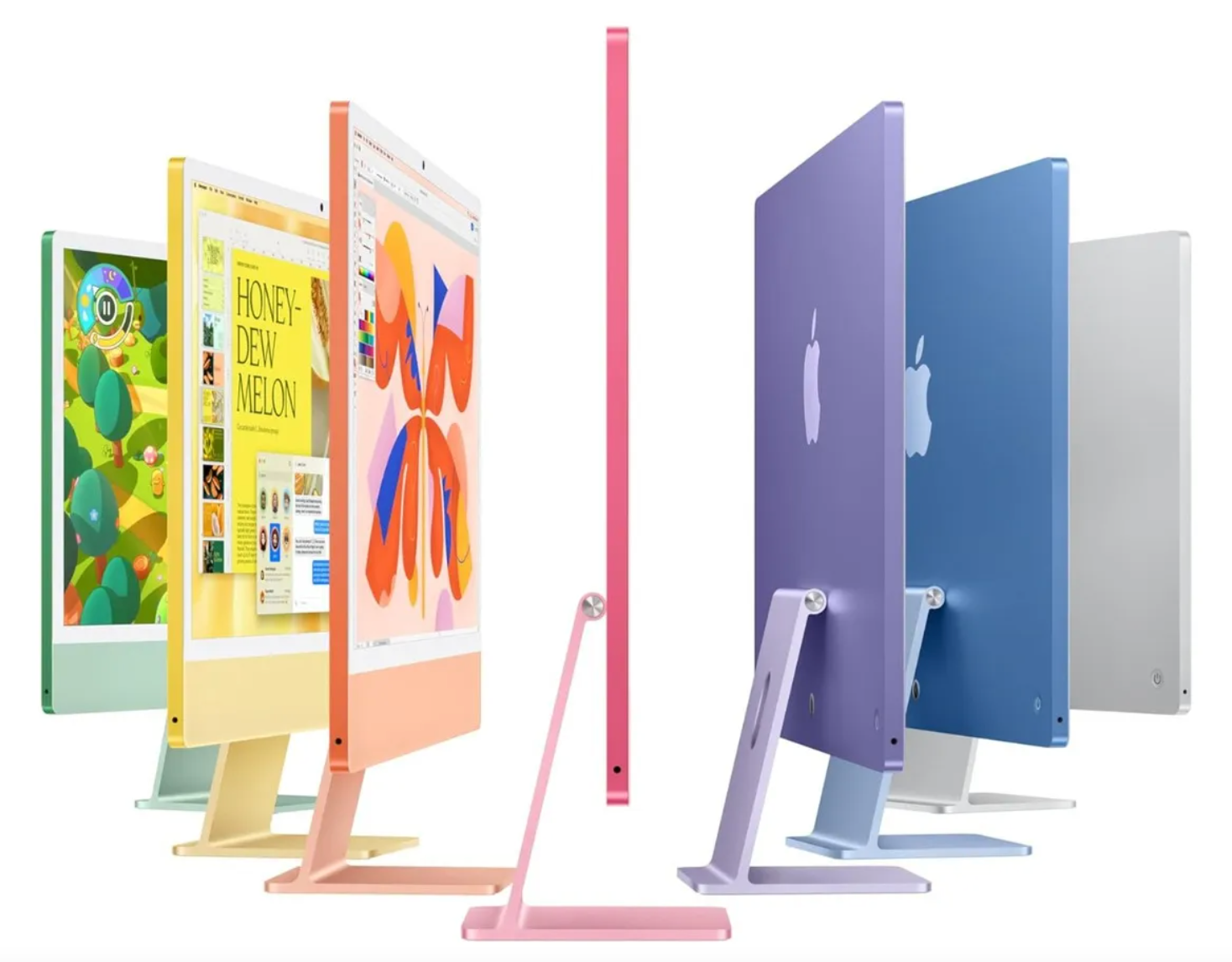 Apple iMac 24" 4.5K Retina Display M4 Chip 10-Core CPU 10-Core GPU 16GB 512GB SSD